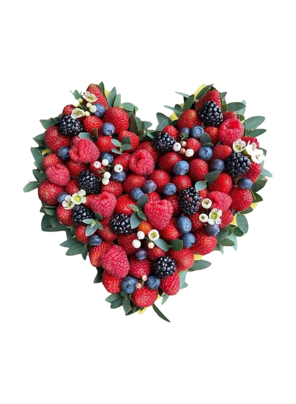 

Generic Berry Heart Arrangement, 1000g