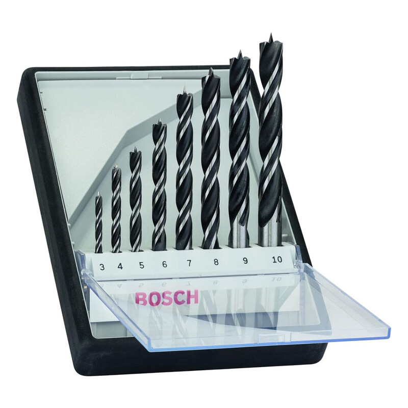 

Bosch Wood Drill Bit Set 8pc Brad Point PTW2609255215