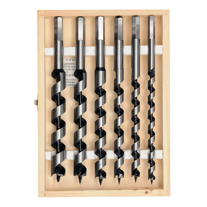 

YATO Auger Wood Drill Bit 6Pcs Set 230mm (10-12-14-16-18-20mm) YT-3298