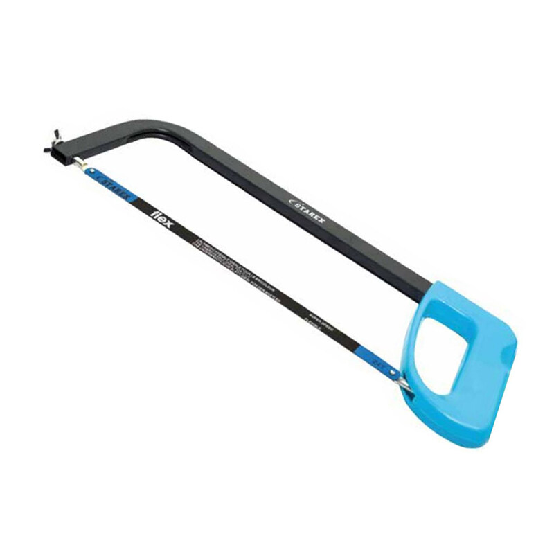 

Starex Hacksaw Frame Square Tube Sanding Grey Finish Blue Plastic Handle