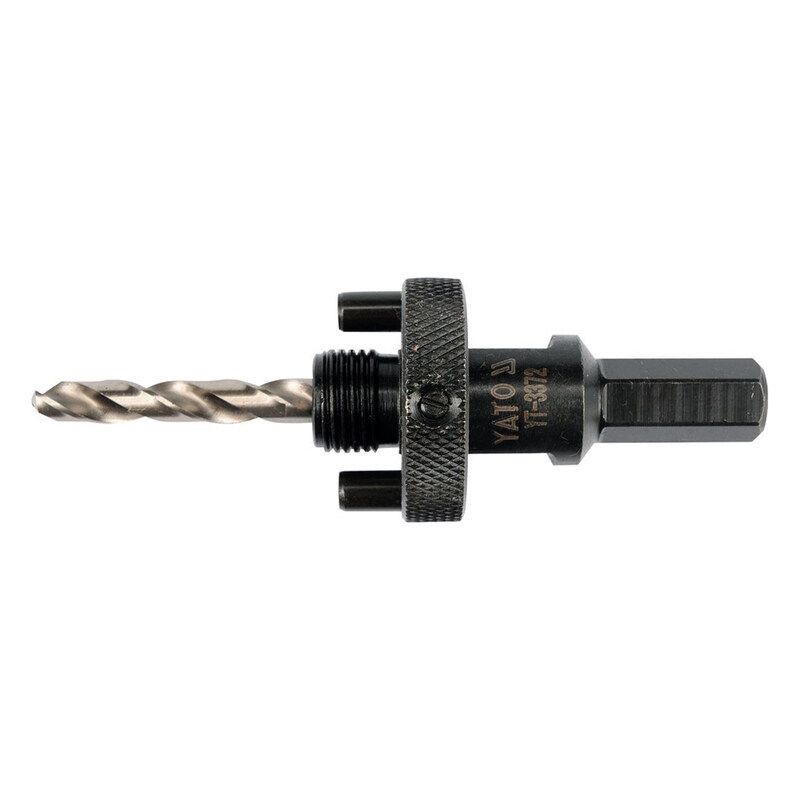 

YATO Arbor For Hole Saws 32mm-200mm Hex 7/16" Shank YT-3372