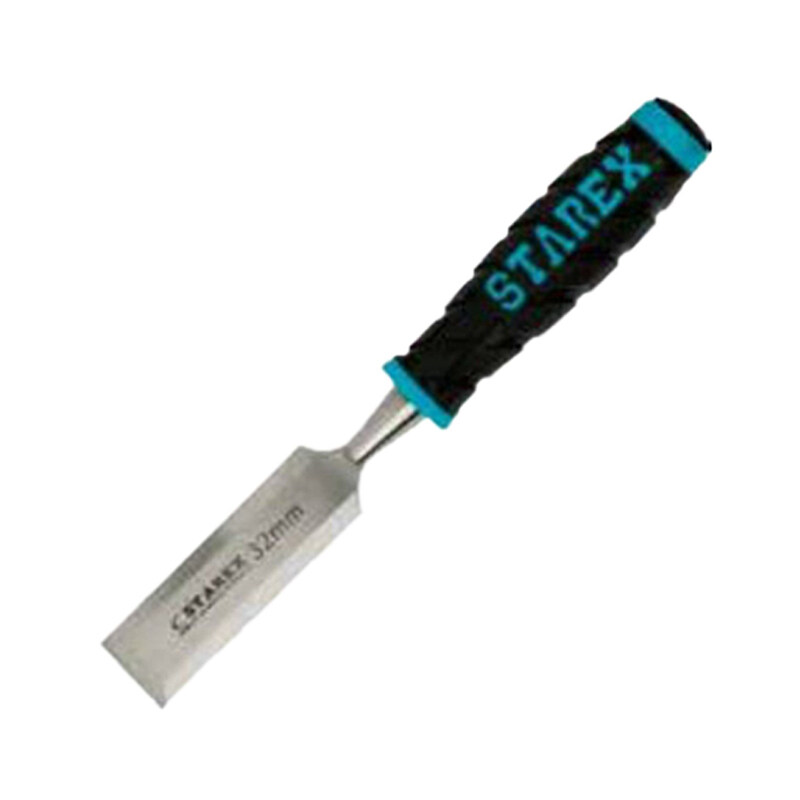 

Wood Chisel 38mm Soft Grey Handle Polish Blade Starex Brand