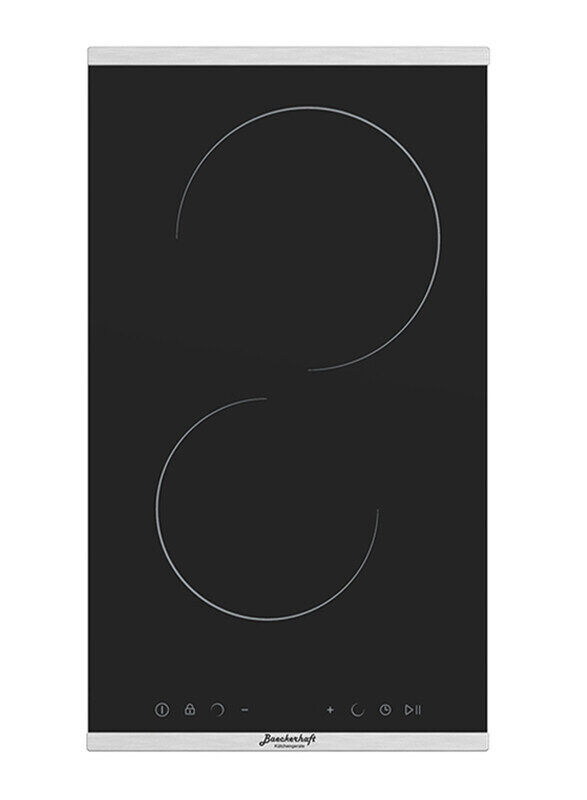 

Baeckerhaft 30cm 2-Burner Built-In Electric Ceramic Hobs, Black