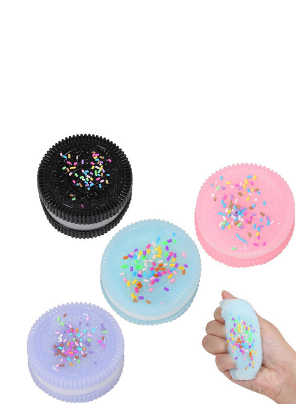 

Generic Squishy Biscuit Stress Relief Toy, 4 Pieces, Ages 18+ Months