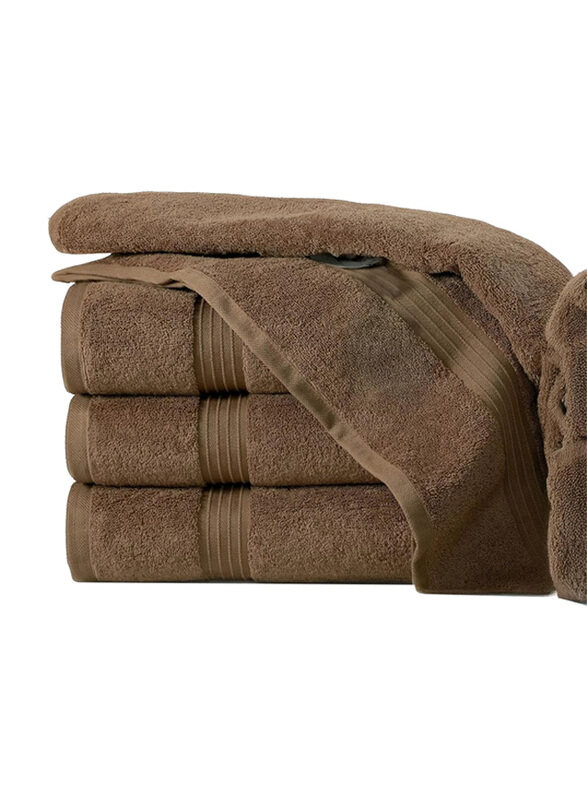 

Generic Beytor 100% Cotton Ultra Soft Quick-Dry & Highly Absorbent Luxury Bath Towels, 70 x 140cm, Brown