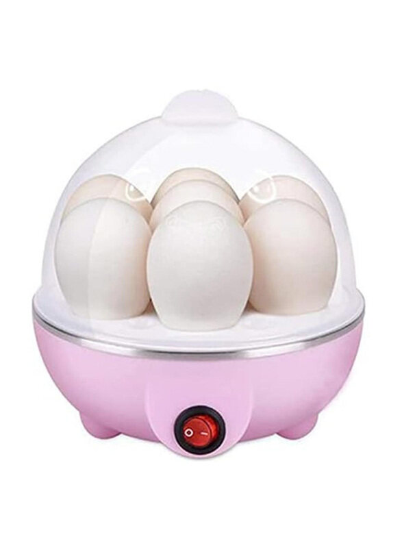 

Seemi Electric Egg Cooker, White/Pink