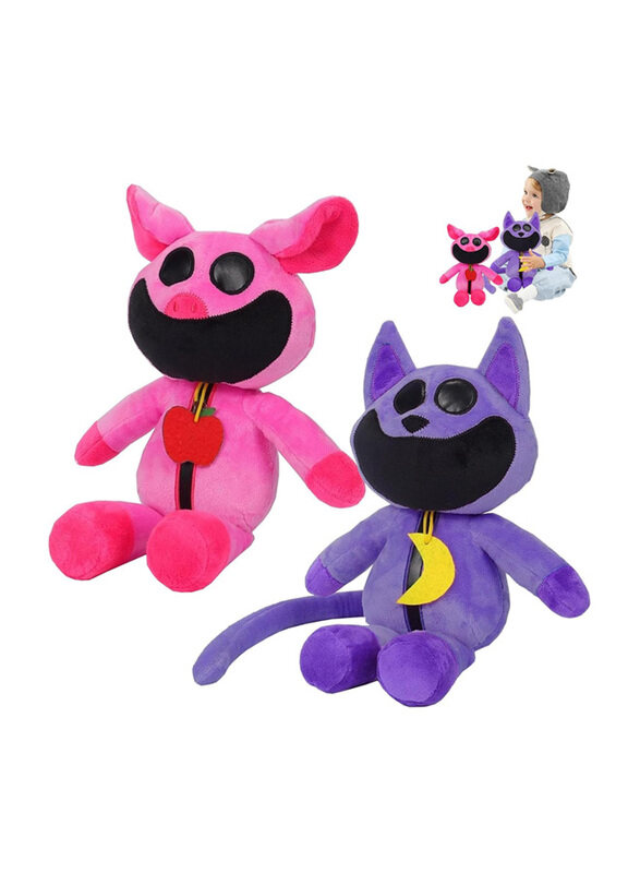 

Generic The Smiling Critters Plush Toy, 2 Pieces, Ages 2+
