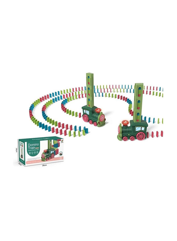 

Generic Baby Boss Domino Train Innovations Random Color Domino Blocks Super Smooth Train Direction Adjustment With Lighting, 40 Pieces, Ages 12+
