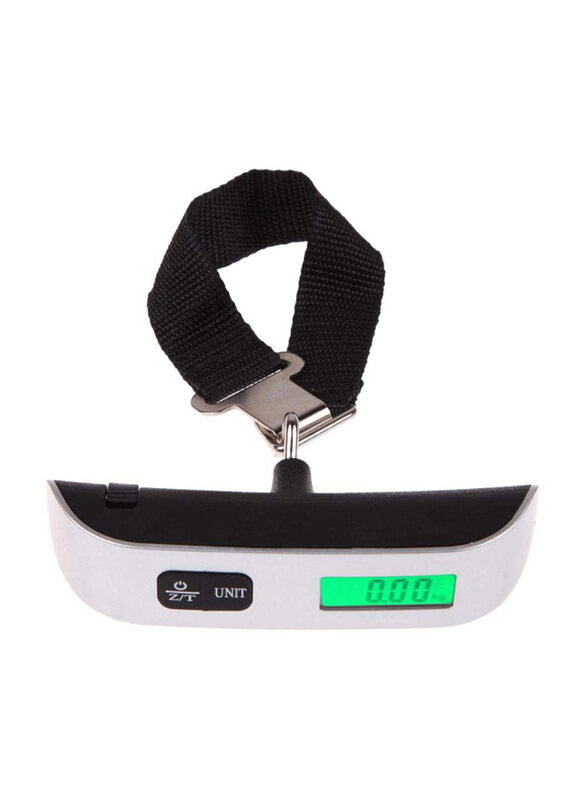 

Generic LCD Digital Electronic Hanging Scale, Black/Silver