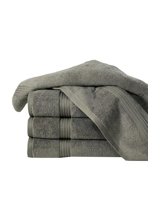 

Generic Beytor 100% Cotton Ultra Soft Quick-Dry & Highly Absorbent Luxury Bath Towels, 50 x 100cm, Dark Grey