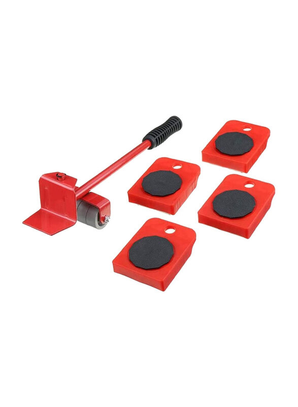 

Ecvv Furniture Lifter, 5 Pack, Red/Black