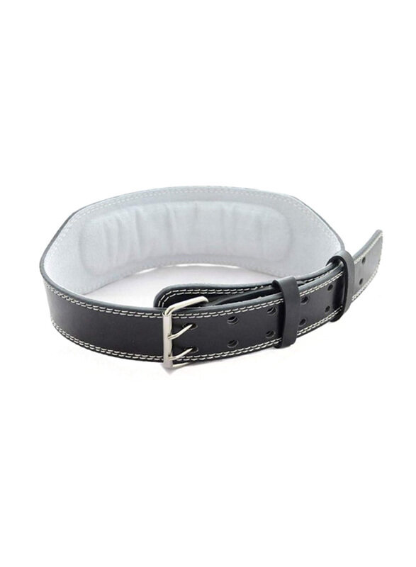 

Generic Leather Weight Lifting Belt, Black