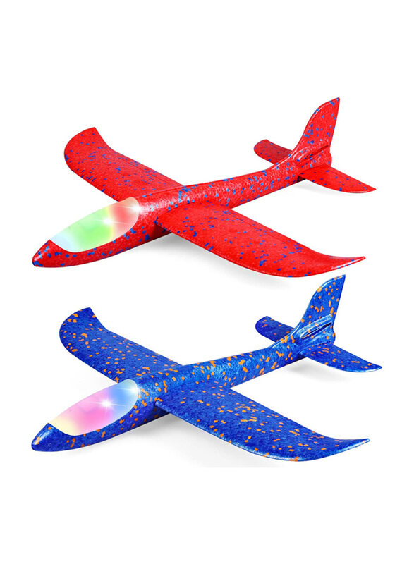

Showay Toyly LED Airplane Toys, 2 Pieces, Ages 3+