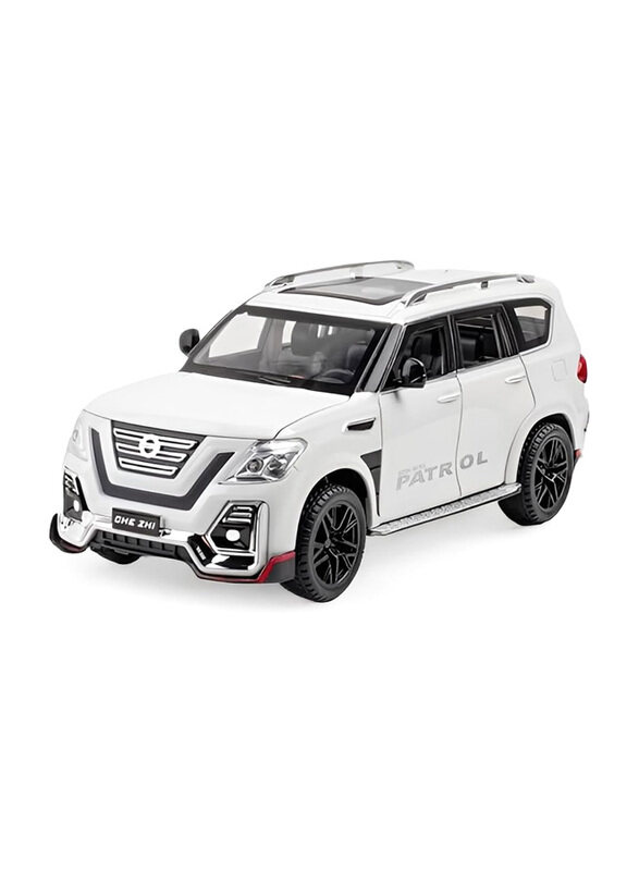 

Generic Beytor 1:24 N-Issan Patrol Die Cast Alloy Car, White, Ages 18+ Months