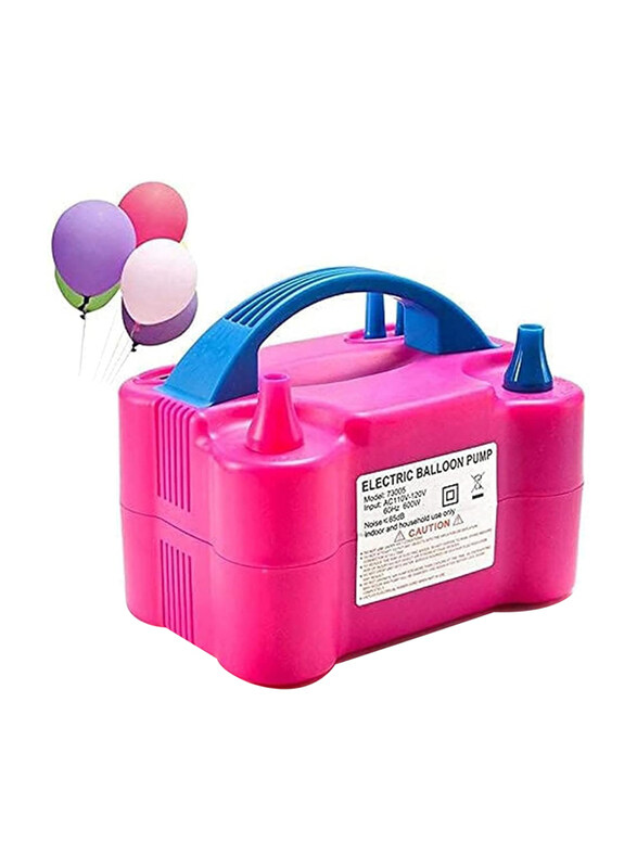 

ECVV Portable Inflator Electric Air Balloon Pump, HT508, Pink