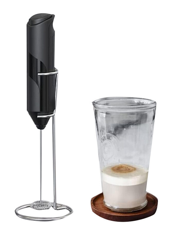 

ECVV Battery Powered Handheld Milk Frother, Black