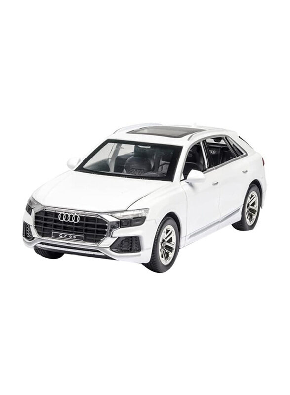 

BlackZone Audi Q8 SUV Simulation Alloy Car Model Metal Diecast Toy with Sound Light, 1 Pieces, Ages 2+