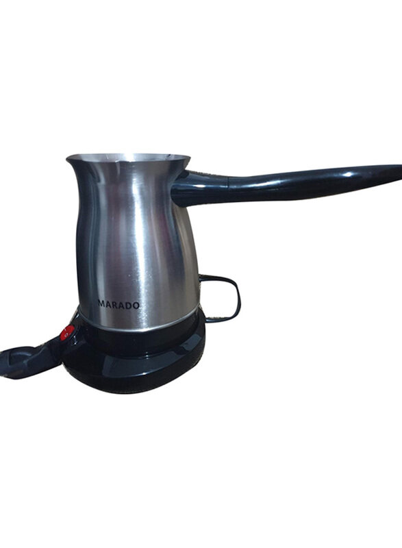

Marado Stainless Steel Mini Turkey Coffee Maker Machine, 600W, Black/Silver