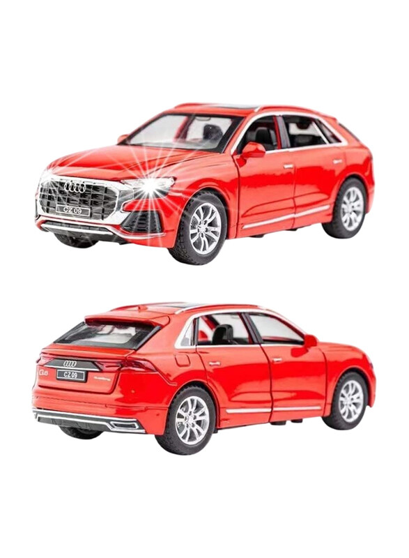 

Umadiya 1:32 Scale Audi Q8 SUV Zinc Alloy Pullback Toy Car, Assorted Colour,