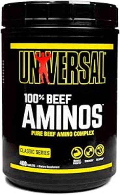 

Universal Animal Universal Nutrition 100% Beef Aminos 400 Tablets