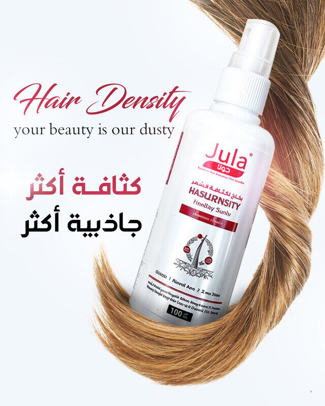 

Jula Hair Density Spray (100ml) Strengthen, Volumize & Revitalize Thinning Hair