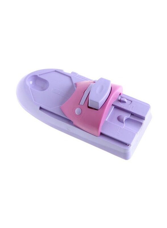 

Generic DIY Pattern Printing Manicure Nail Art Printing Stamp Tool, Purple/Pink