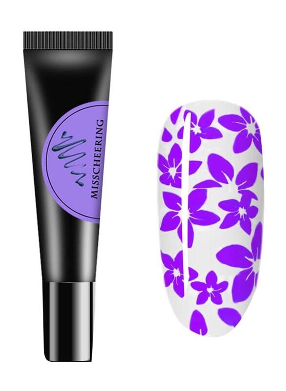 

Generic 8ml Nail Art Stamping Gel Polish Kit, Violet