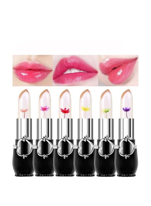 

Misstiara Flower Lip Gloss Crystal Jelly Lipstick, Pink