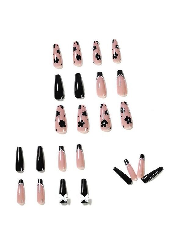 

Misstiara Removable False Nail Glossy Set, 24 Pieces, Multicolour