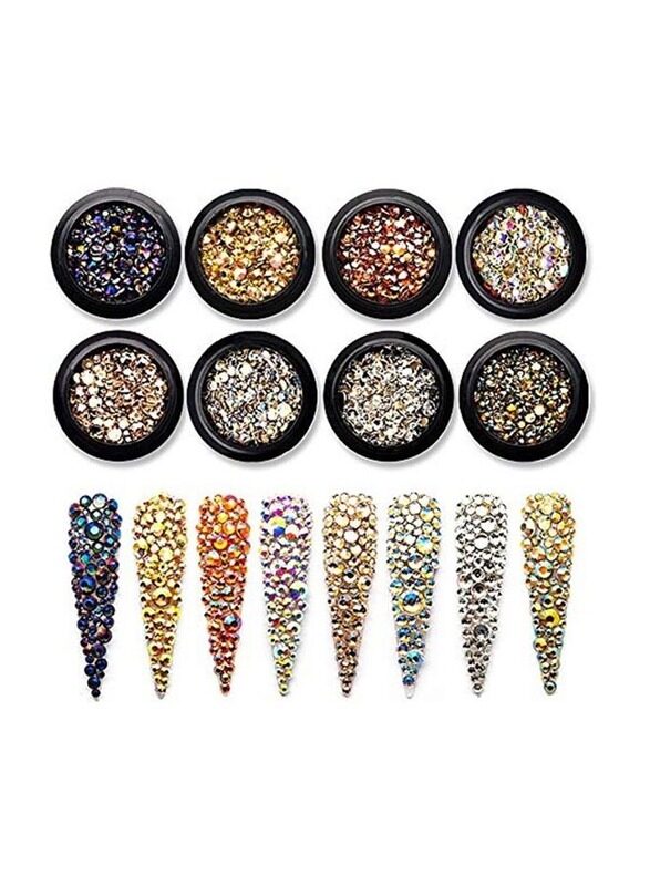 

Generic Nail Rhinestone Set, Multicolour