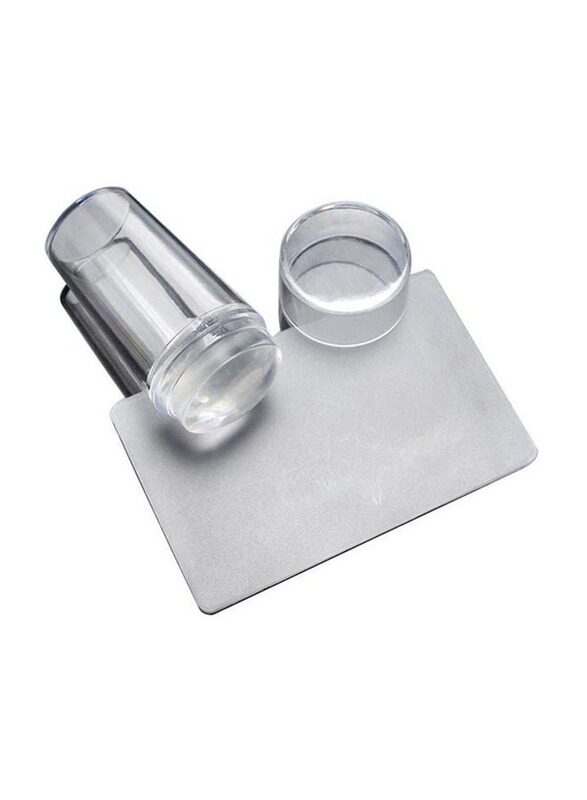 

Misstiara Nail Art Stamping Stamper Polish Kit, Clear