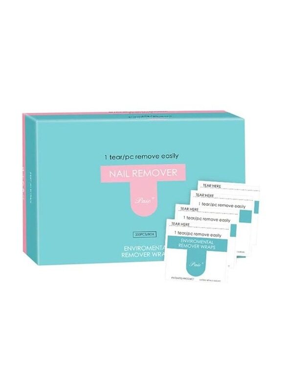 

Misstiara UV Nail Polish Remover Set, 200 Piece, White