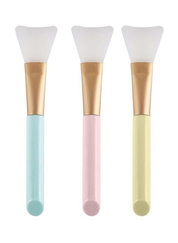 

Misstiara Silicone Facial Mask Makeup Brush, 3 Piece, Multicolour