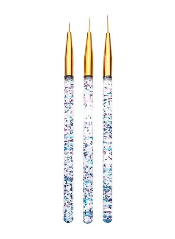 

Generic Acrylic Nail Liner Pen Kit, 3 Piece, Multicolour