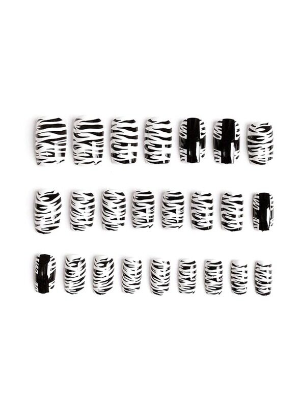 

Misstiara Removable False Nails Set, 24 Pieces, Multicolour