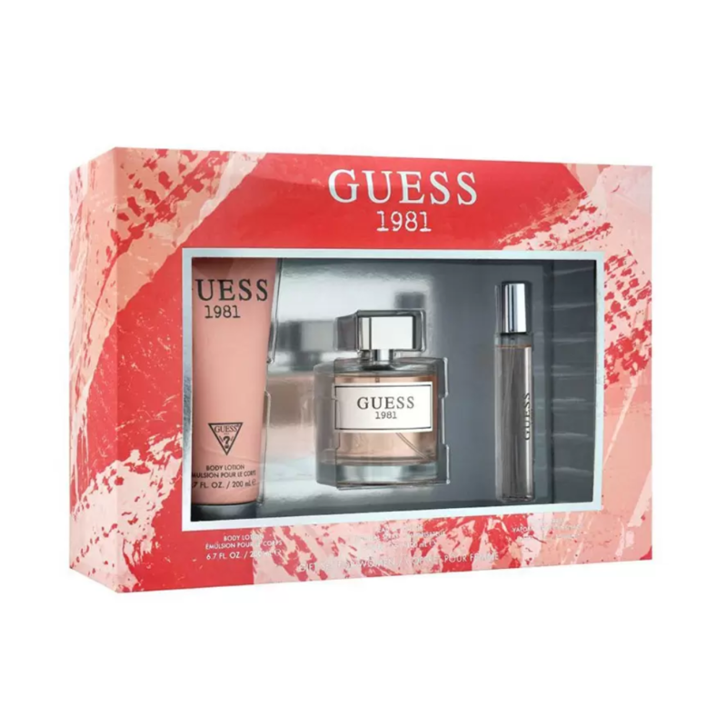 

Guess 1981 Femme Eau De Toilette 100Ml 3-Piece Set