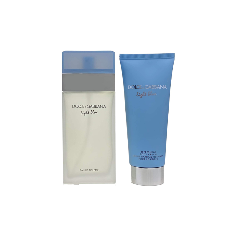 

Dolce & Gabbana Light Blue Eau De Toilette For Her 100Ml + Bag Set