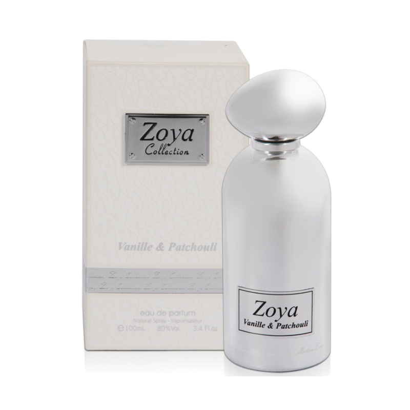 

Zoya Collection Vanilla & Patchouli Eau De Parfum For Women 100Ml