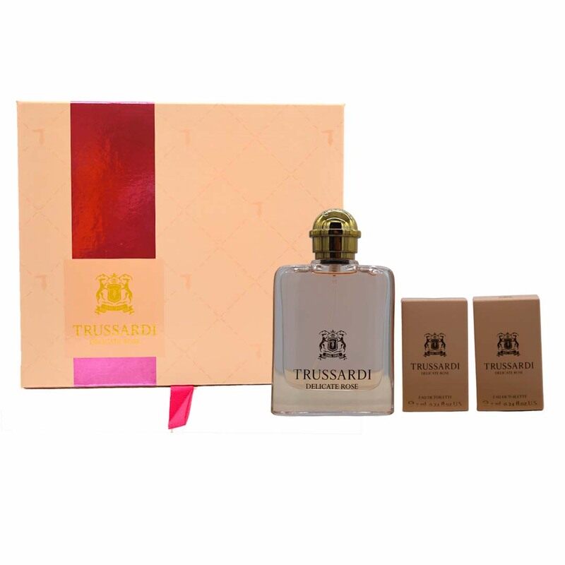 

Trussardi Delicate Rose Eau De Toilette 50Ml 3-Piece Set