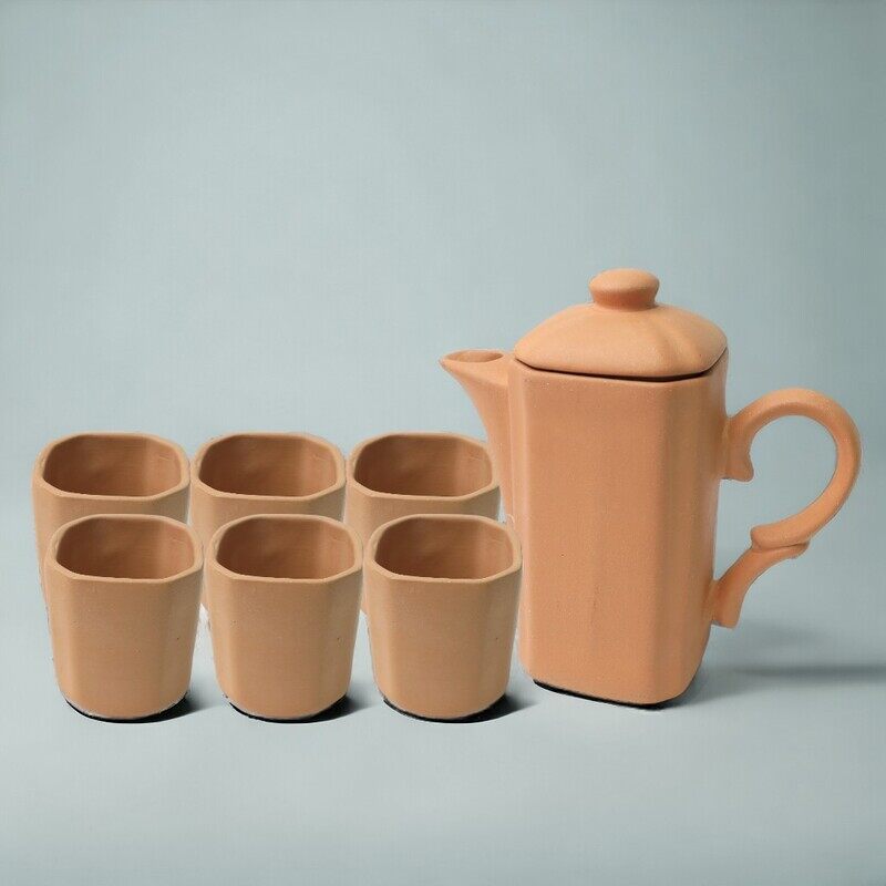 

ARK Naturals Serving Set of 7 with Pitcher and Glasses