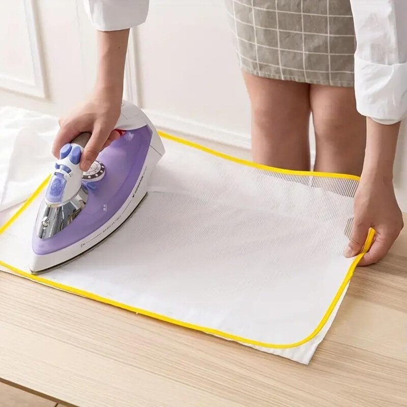 

Dadu Ironing Protector Polyester Mesh Pad for Safe Steam Ironing, White