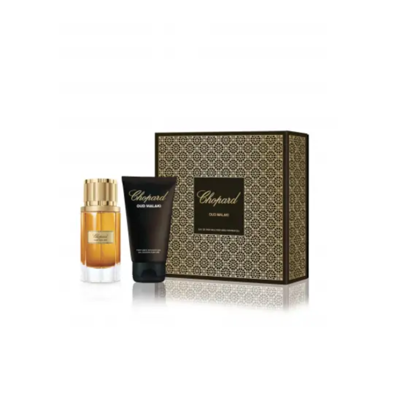 

Chopard Oud Malaki Eau De Parfum Box 80 Ml & Perfumed Shower Gel 150Ml