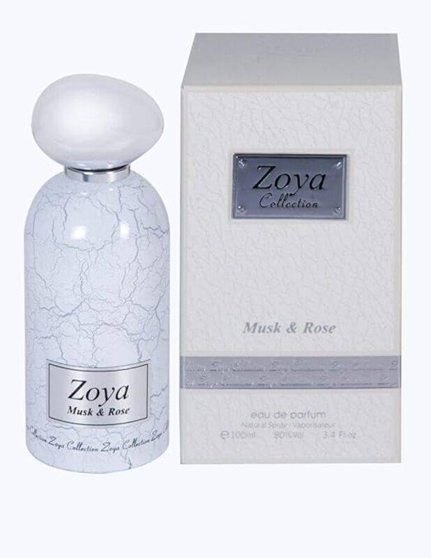 

Zoya Collection Zoya Musk & Rose Unisex Eau De Parfum (EDP Perfume) - 100Ml
