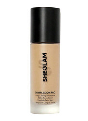 Sheglam Complexion Pro Long Lasting Breathable Matte Foundation, Sand, Beige