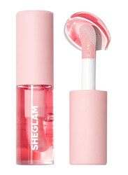 Sheglam Jelly Wow Hydrating Lip Oil, Berry Involved, Pink