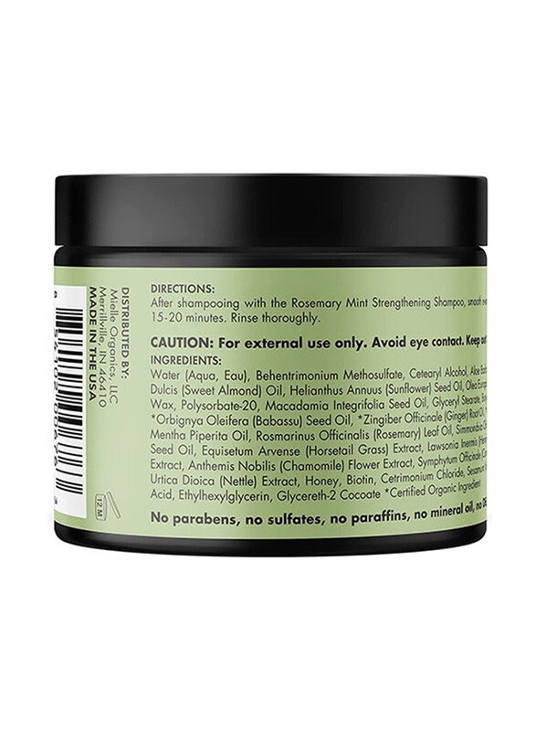 Mielle Rosemary Mint Strengthening Hair Masque for All Hair Types, 340g