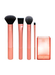 Real Techniques Flawless Base Brush Set, Orange