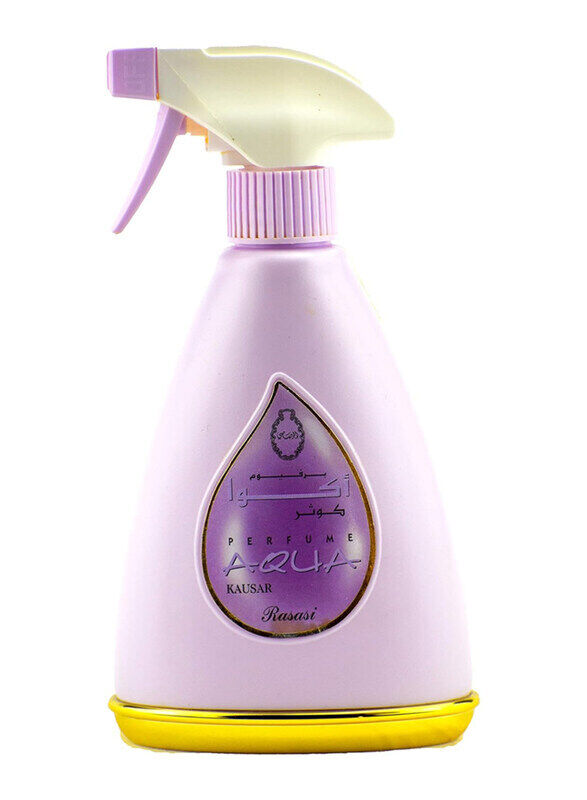 

Al Rasasi Aqua Kausar Room & Linen Mist Spray, 12.6oz, White