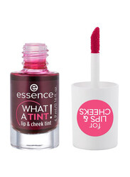 Essence What A Tint! Lip & Cheek Tint, 01 Kiss from a Rose, Red