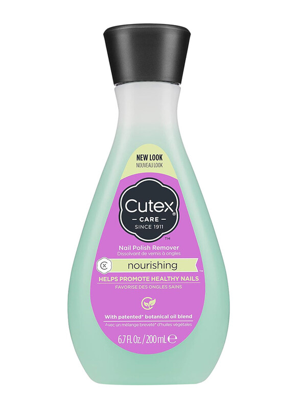 

Cutex Nourishing Nail Polish Remover, 200ml, Green